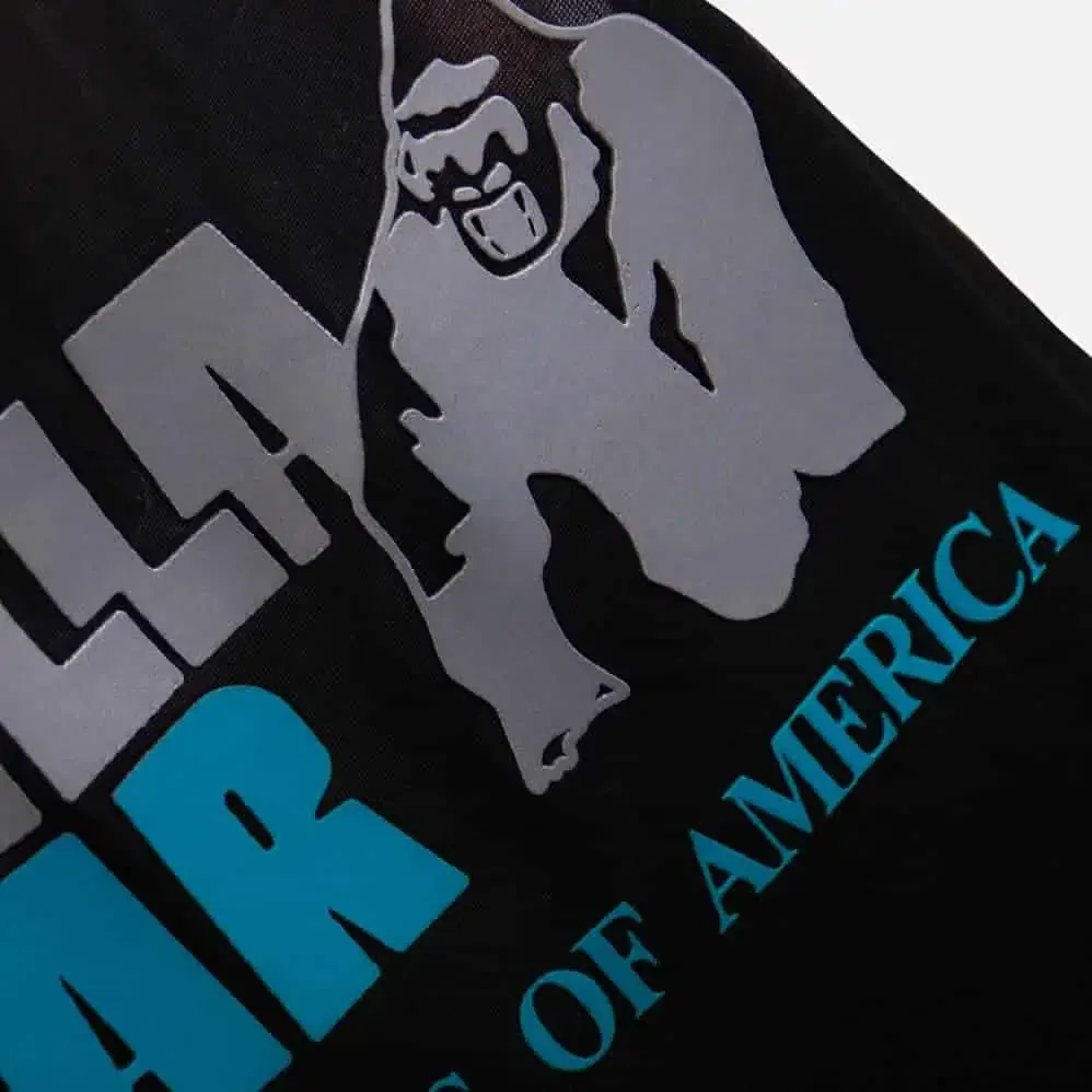 Nashville Tank Top - Black/Light Blue - Image 2
