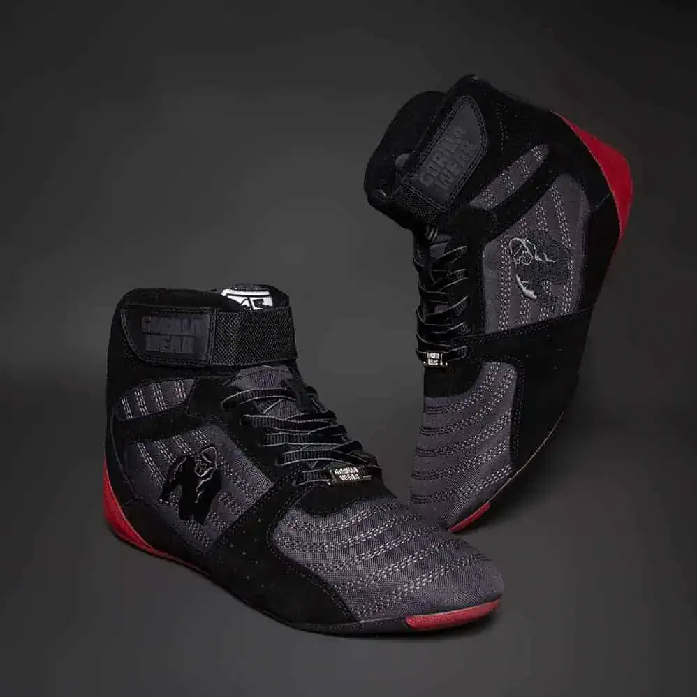 Perry High Tops Pro - Gray/Black/Red