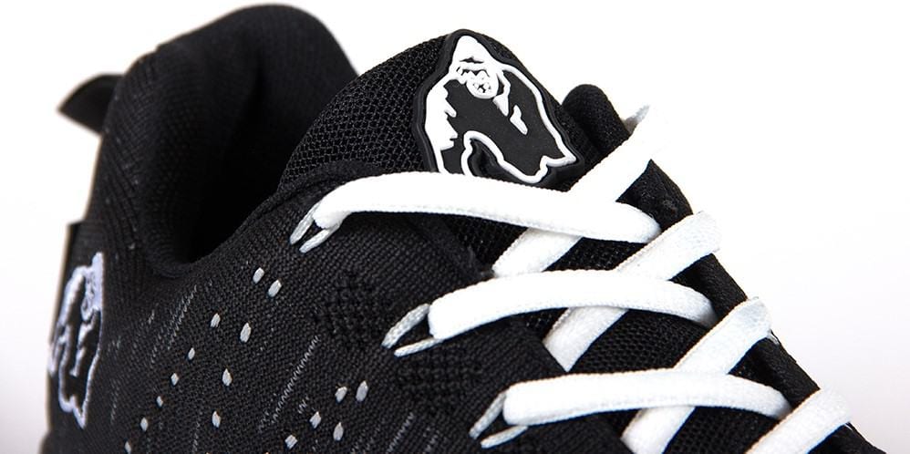 Brooklyn knitted sneakers - Black/White - Image 4