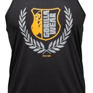 Lexington Tank Top - Black/Neon Orange