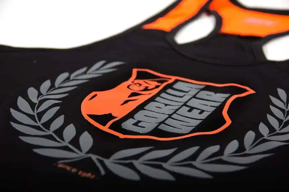 Lexington Tank Top - Black/Neon Orange - Image 5