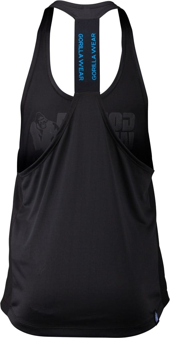 Nashville Tank Top - Black/Light Blue - Image 3