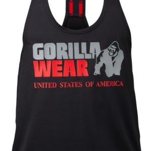 Nashville Tank Top - Black/Red