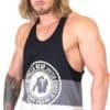 Nevada Stringer Tank Top - Black/Gray
