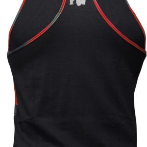 Alternative view of Sacramento Camo Mesh Tank Top - Black/Red