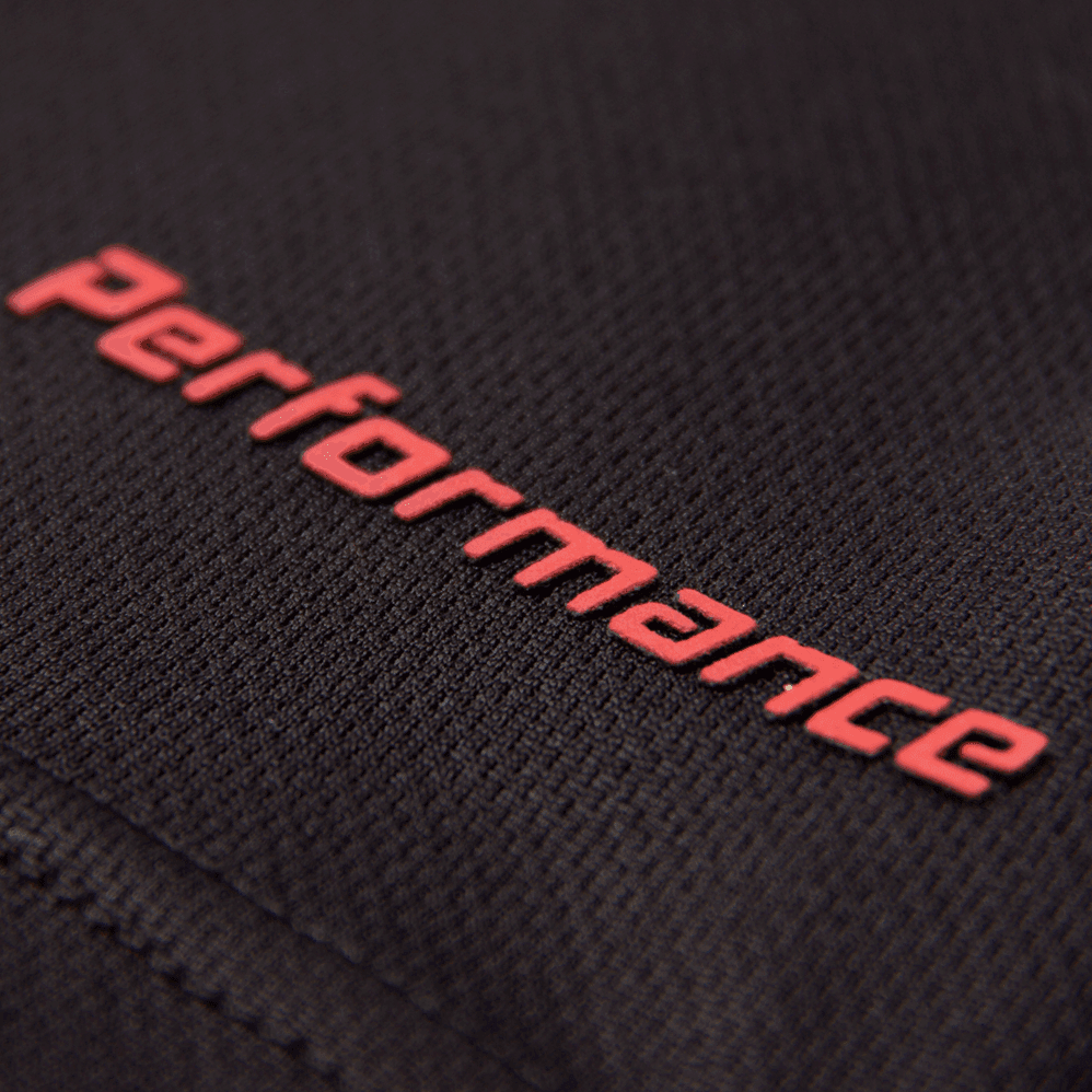 Performance t-shirt - Black/red - Image 7