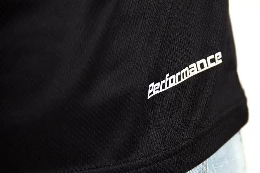 Performance t-shirt - Black/red - Image 6