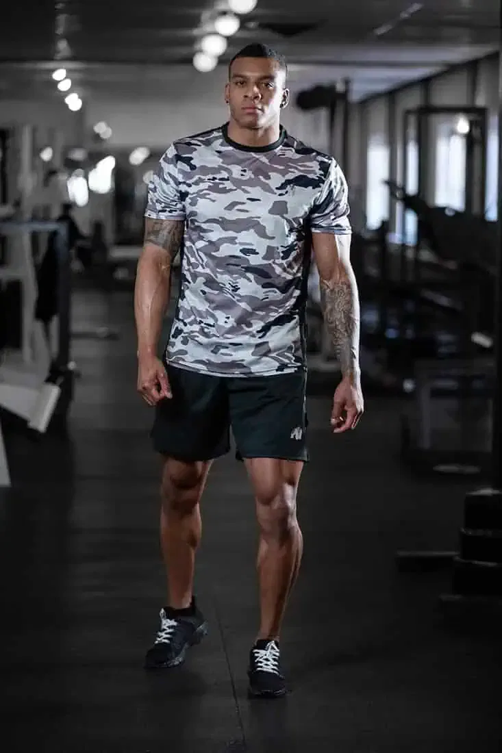 Kansas T-shirt - Army Green Camo - Image 5
