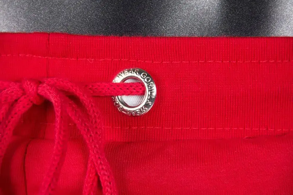 Alabama Drop Crotch Joggers - Red - Image 5