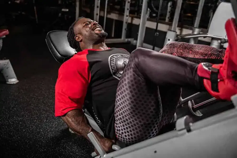 Bruce Men's Tights - Red/Grey - Image 5