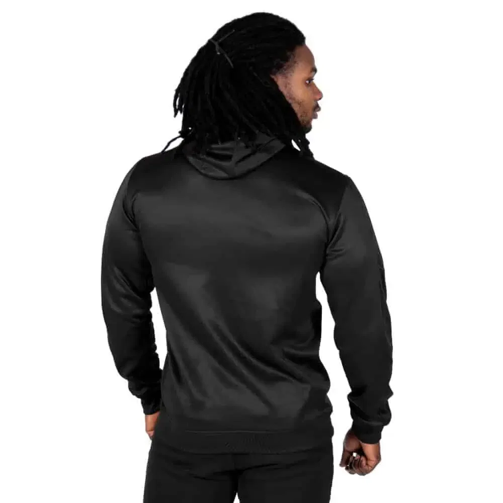 Jefferson Front Padded Jacket - Black/Gray - Image 4