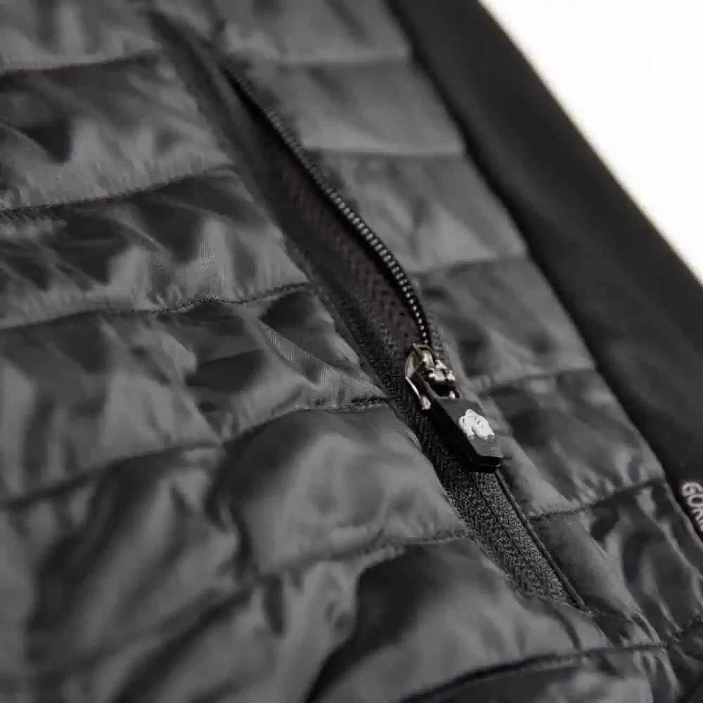 Jefferson Front Padded Jacket - Black/Gray - Image 6