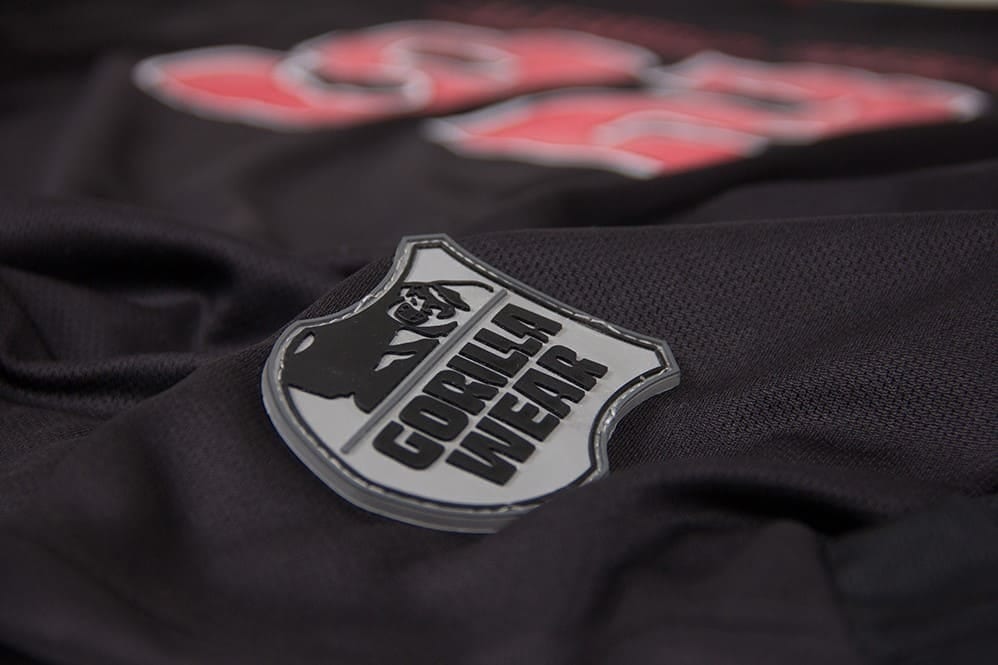 Fresno T-shirt - Black/Red - Image 7