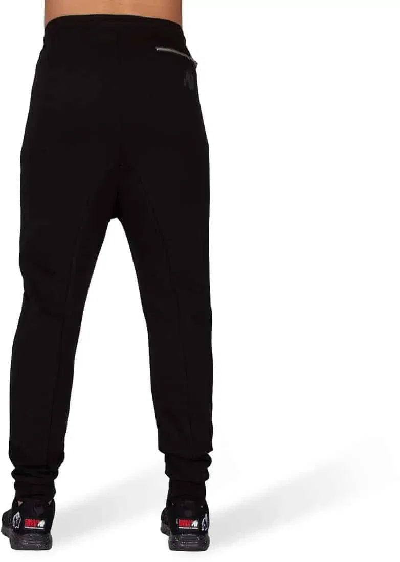 Alabama Drop Crotch Joggers - Black - Image 3