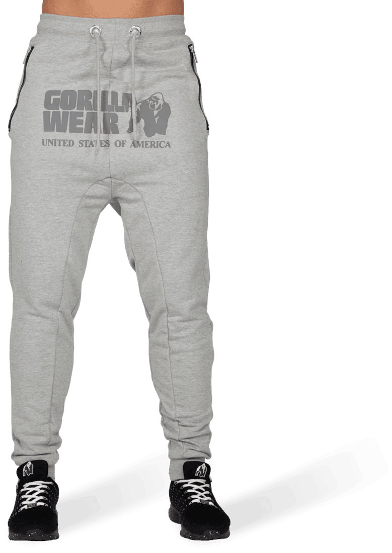 Alabama Drop Crotch Joggers - Gray - Image 2