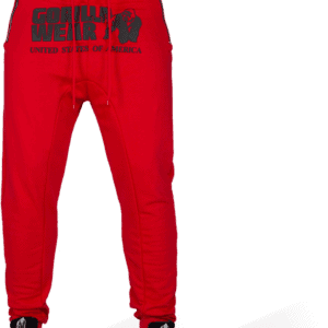 Alternative view of Alabama Drop Crotch Joggers - Red