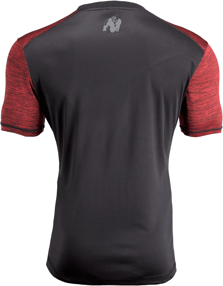 Austin T-shirt - Red/Black - Image 2