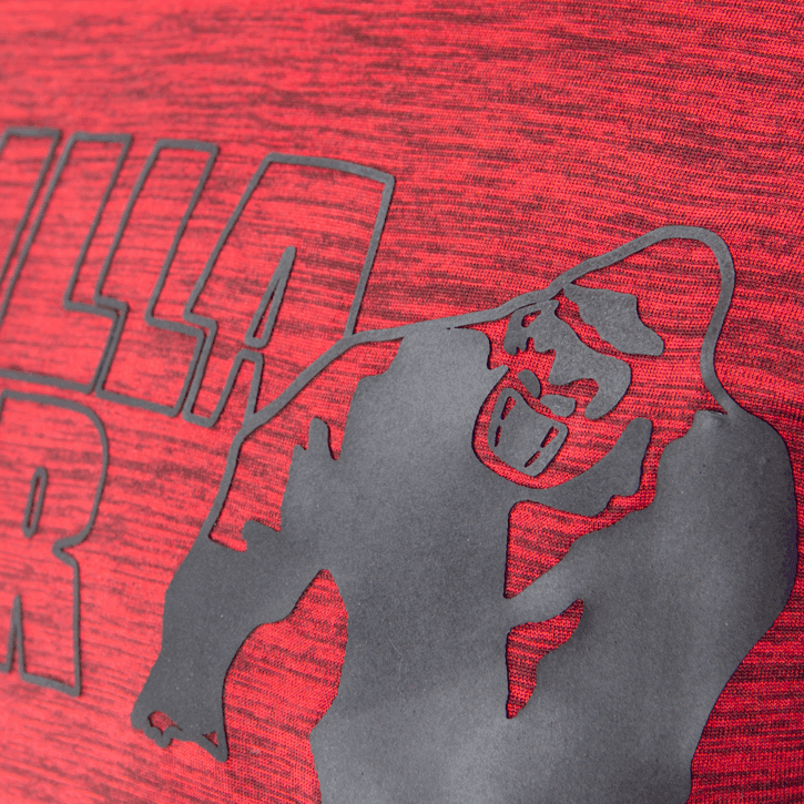 Austin T-shirt - Red/Black - Image 3