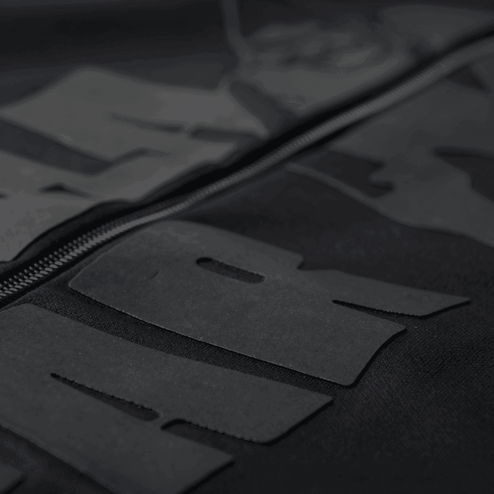 Ballinger Track Jacket - Black/Black - Image 3