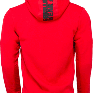 Alternative view of Bowie Mesh Zipped Hoodie - Red