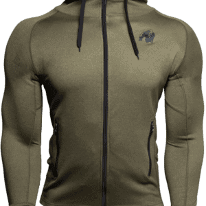 Bridgeport Zipped Hoodie - Army Green