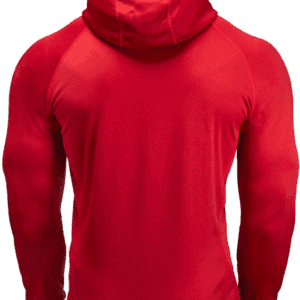 Alternative view of Bridgeport Zipped Hoodie - Red