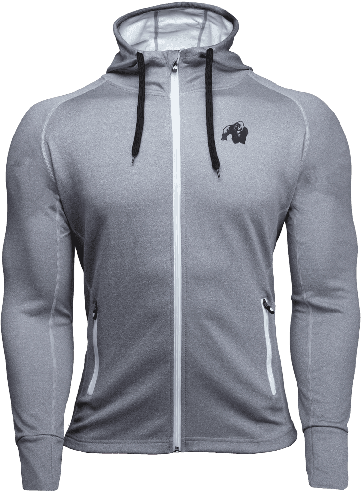 Bridgeport Zipped Hoodie - Silverblue