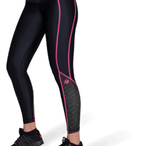 Alternative view of Carlin Compression Tight - Black/Pink