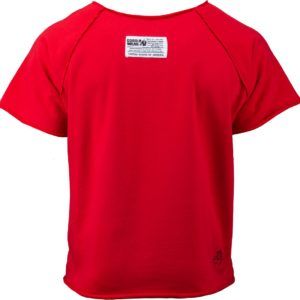 Alternative view of Classic Workout Top-Red