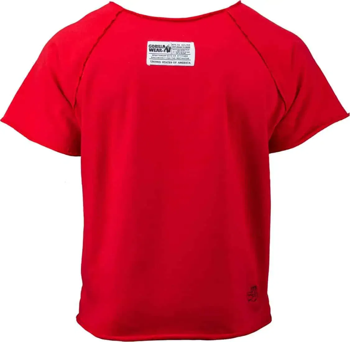 Classic Workout Top-Red - Image 2