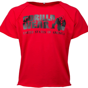 Classic Workout Top-Red