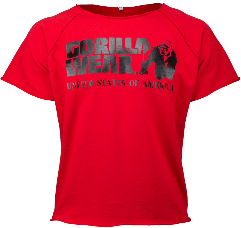 Classic Workout Top-Red