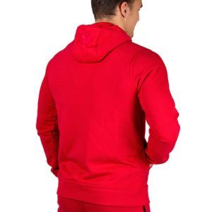 Alternative view of Classic Zipped Hoodie - Red