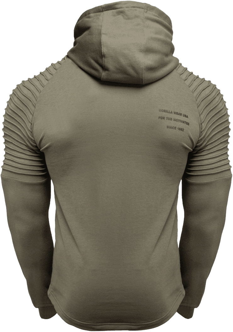 Delta Hoodie - Army Green - Image 2