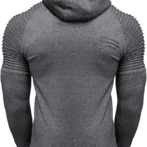 Alternative view of Delta Hoodie - Gray