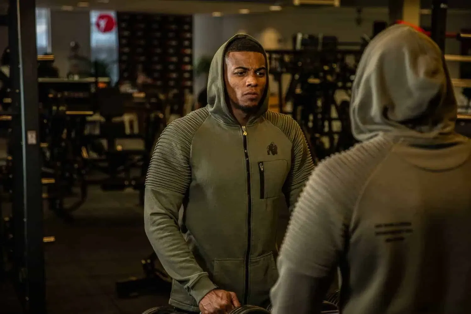 Delta Hoodie - Gray - Image 7