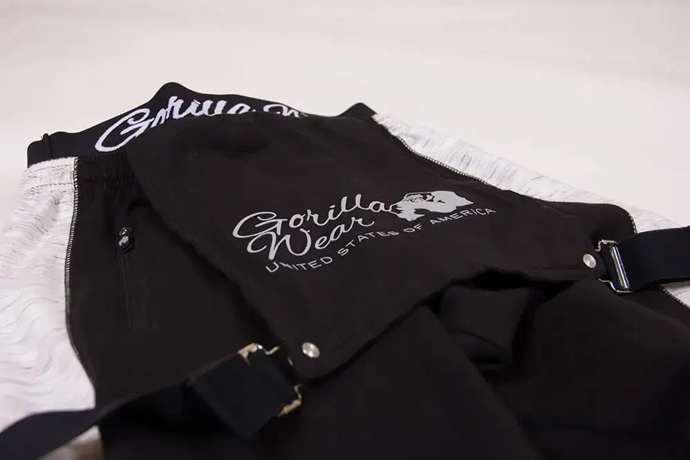 Dolores Dungarees - Black/Gray - Image 4