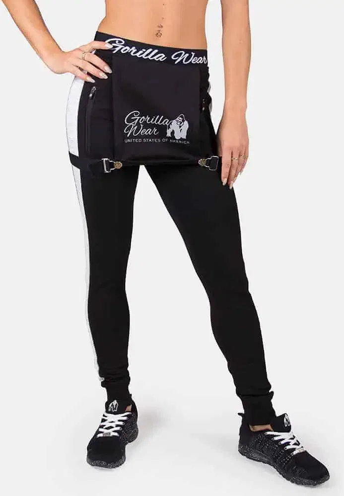 Dolores Dungarees - Black/Gray