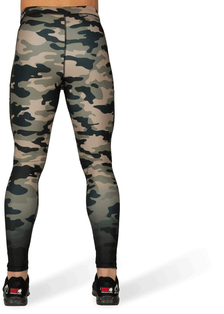 Franklin Men's Tights - Army Green Camo - Image 2