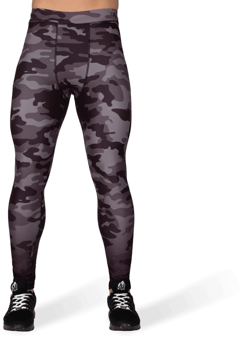 Franklin Men's Tights - Black/Gray Camo - Image 2