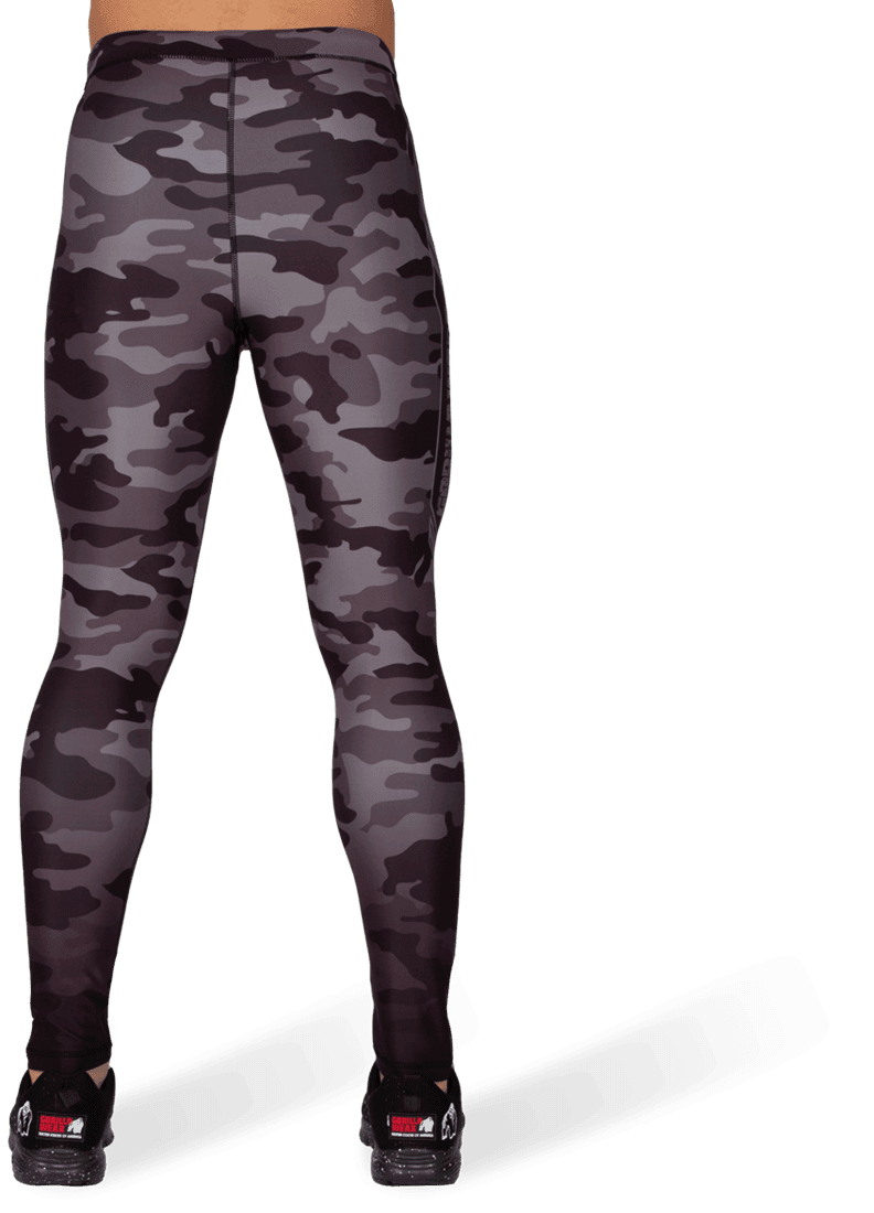 Franklin Men's Tights - Black/Gray Camo - Image 3