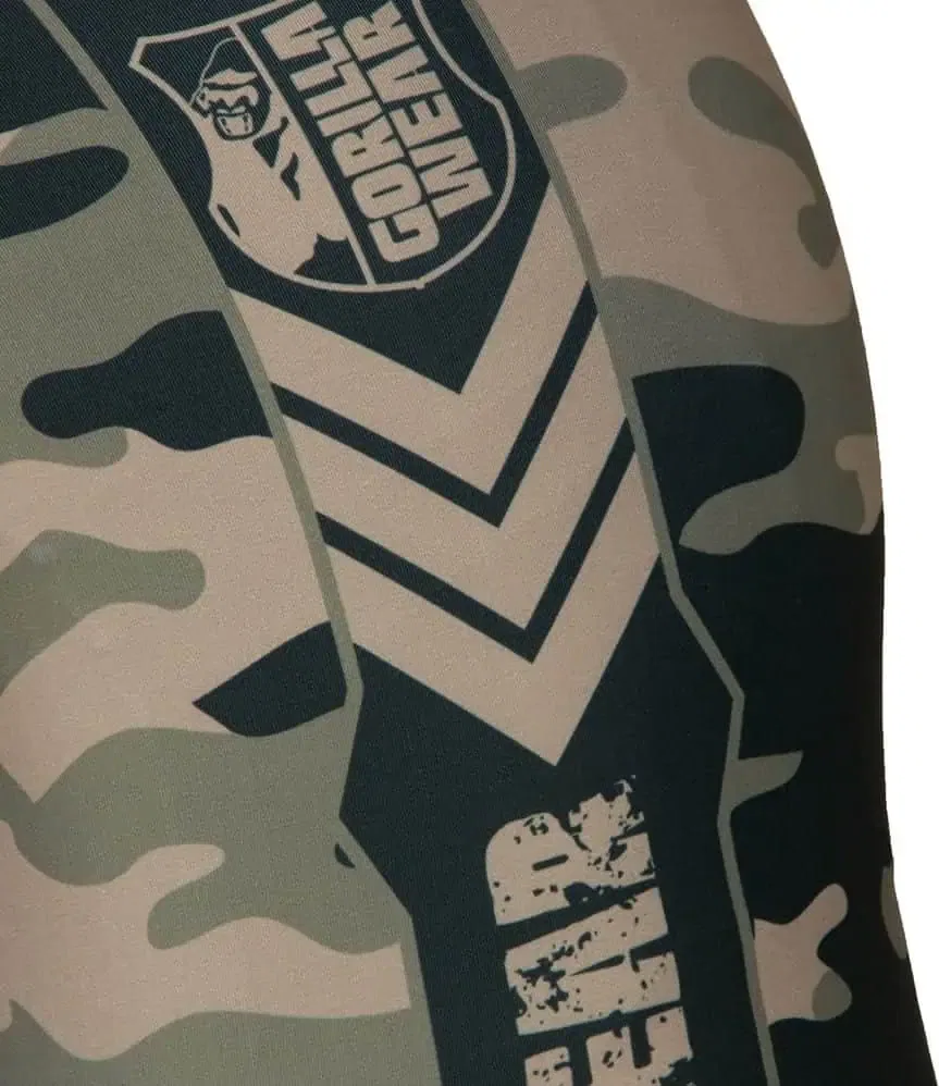 Franklin Men's Tights - Army Green Camo - Image 3