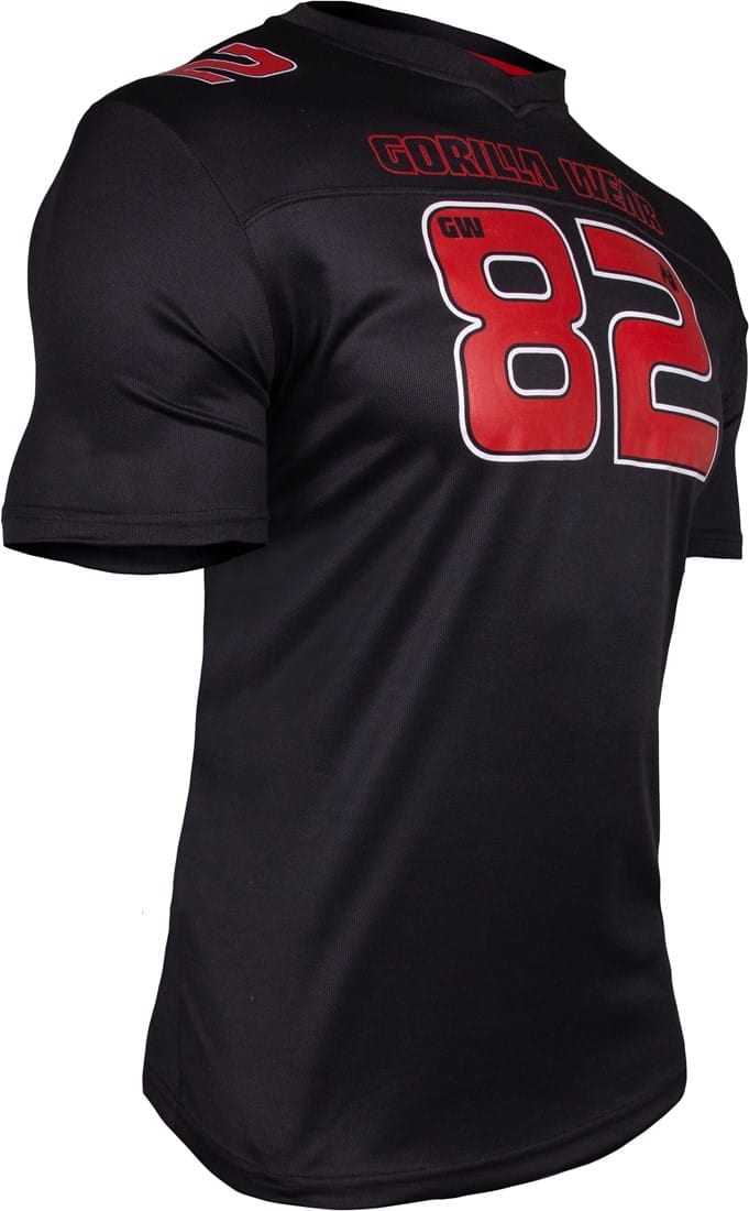 Fresno T-shirt - Black/Red - Image 3