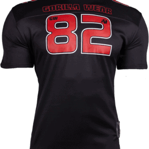 Fresno T-shirt - Black/Red