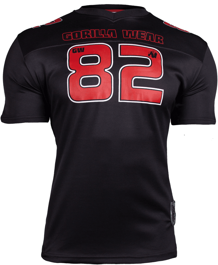 Fresno T-shirt - Black/Red