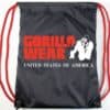 Gorilla Wear Drawstring Bag - Black/Red