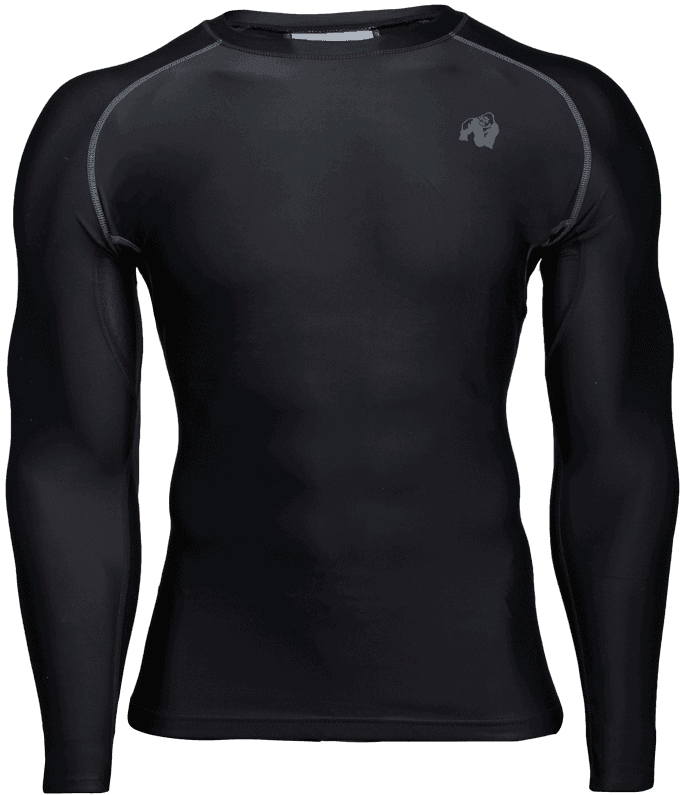 Hayden Compression Long Sleeve - Black/Gray