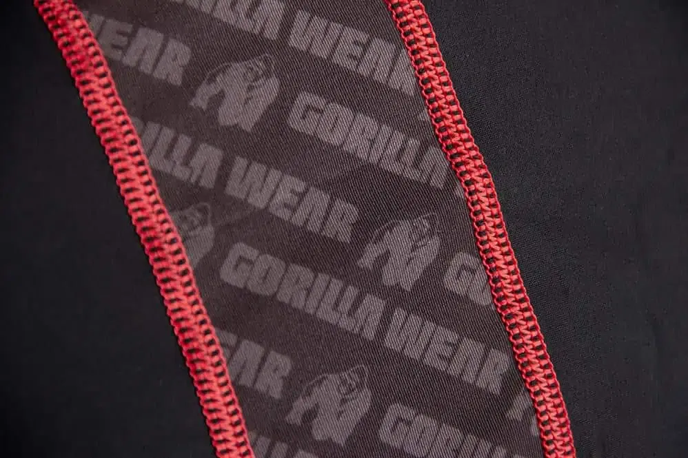 Hayden Compression Long Sleeve - Black/Red - Image 4