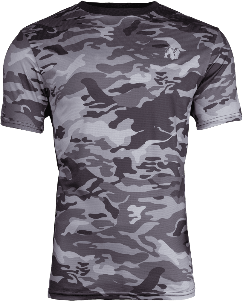 Kansas T-shirt - Black/Gray Camo