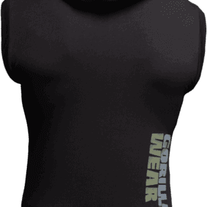 Alternative view of Melbourne S/L Hooded T-shirt - Black